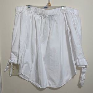 Off the shoulder blouse